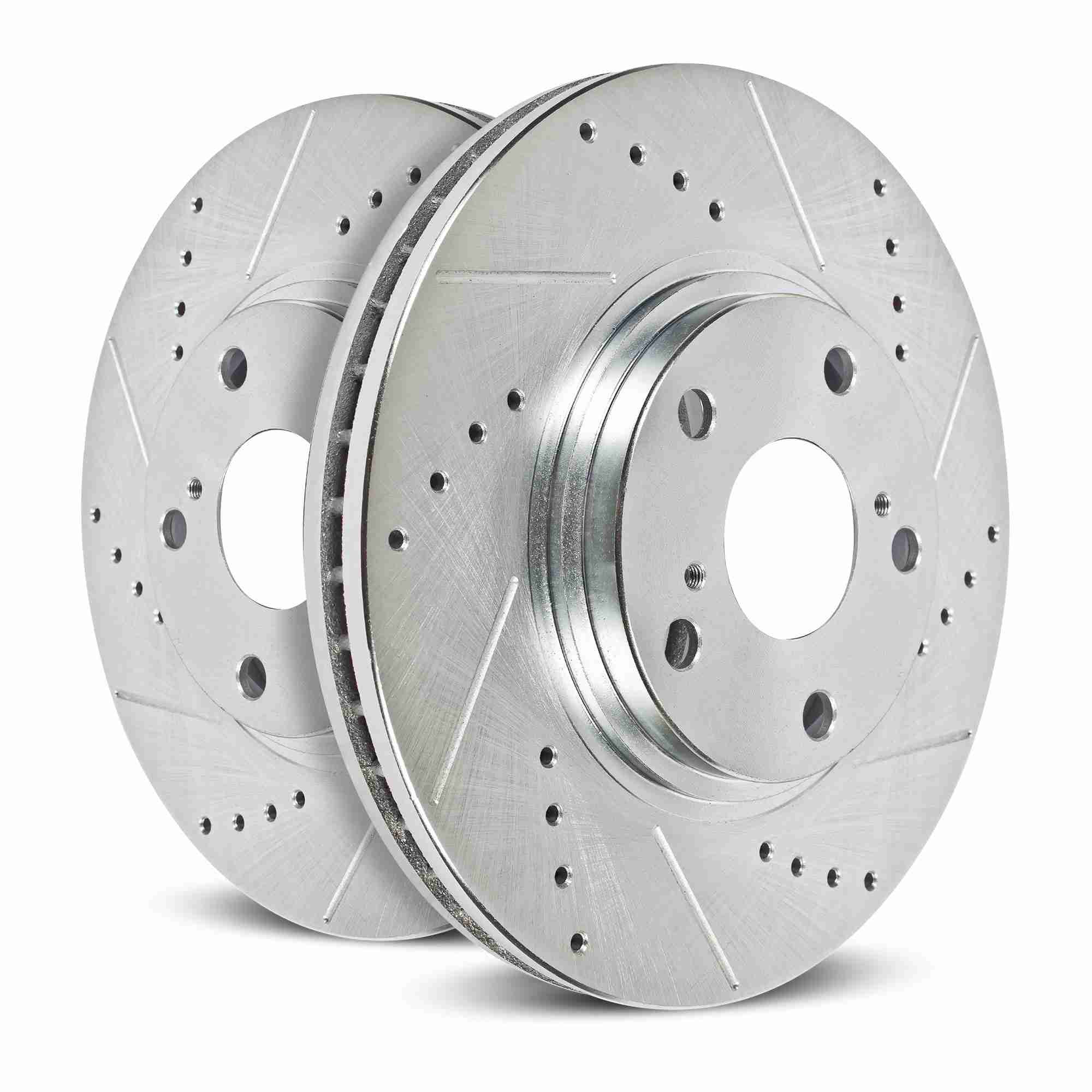 Powerstop Evolution Performance Coated Brake Rotor - Drilled and Slotted (282 mm)